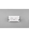 Applique Tunga IP54 Doppio Spot Led Bianco Orientabile Con Sensore Trio Lighting