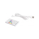 Lampada da Giardino a LED Cubo Speaker in Polietilene 15x15cm - Samnite