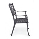 Sedia da giardino ferro C-BR Ivrea Antracite - Samnite