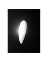 Applique Vetro Opalino Bianco 1xE27 Toulon A Goccia Trio Lighting