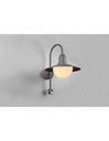 Applique Vintage Braccio Curvo Antracite Con Sensore Movimento IP44 Norman Trio Lighting