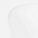 Sedia moderna Antigone bianco gesso - Samnite