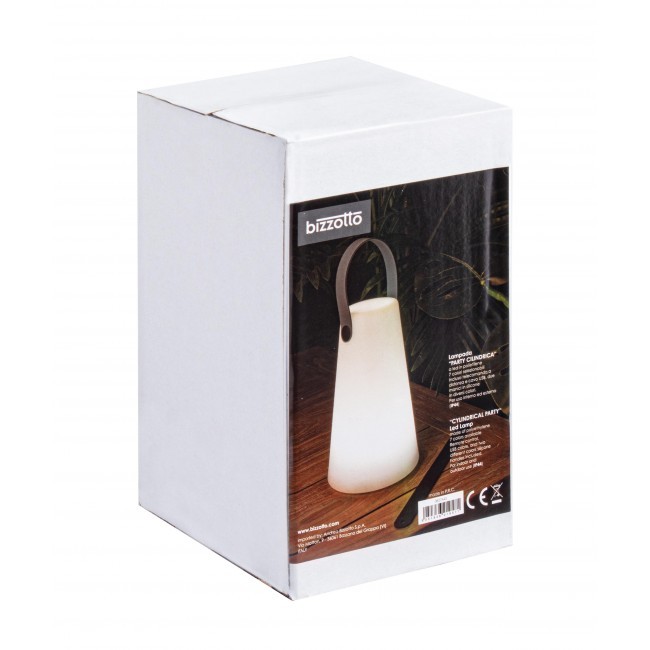 Lampada da giardino a LED Cilindrica in Polietilene - Samnite