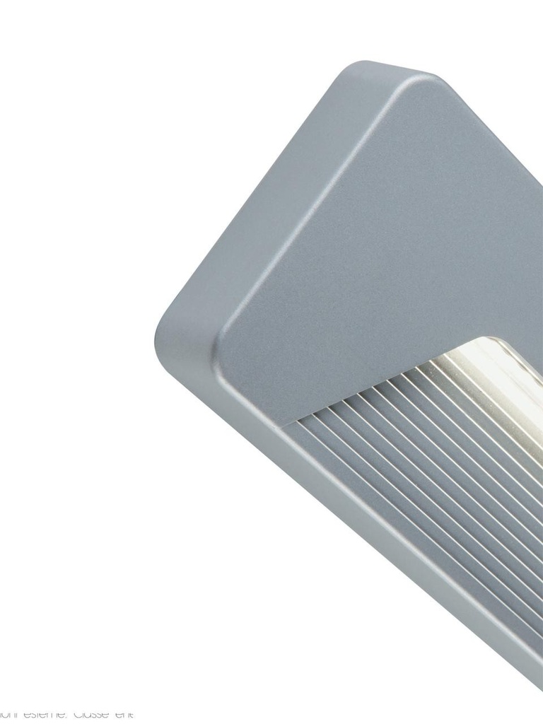 Segna Passo 3W Led 4000K  linea trend  alluminio - Samnite