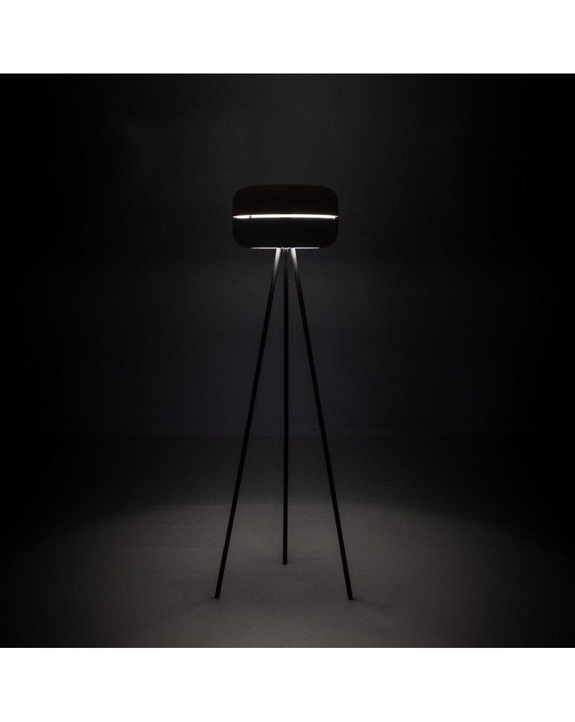 Lampada da terra Idra in metallo rosa e grigio STS - Samnite