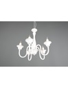 Lampadario Bianco 5 Luci Con Catena Elsa Trio Lighting - Samnite