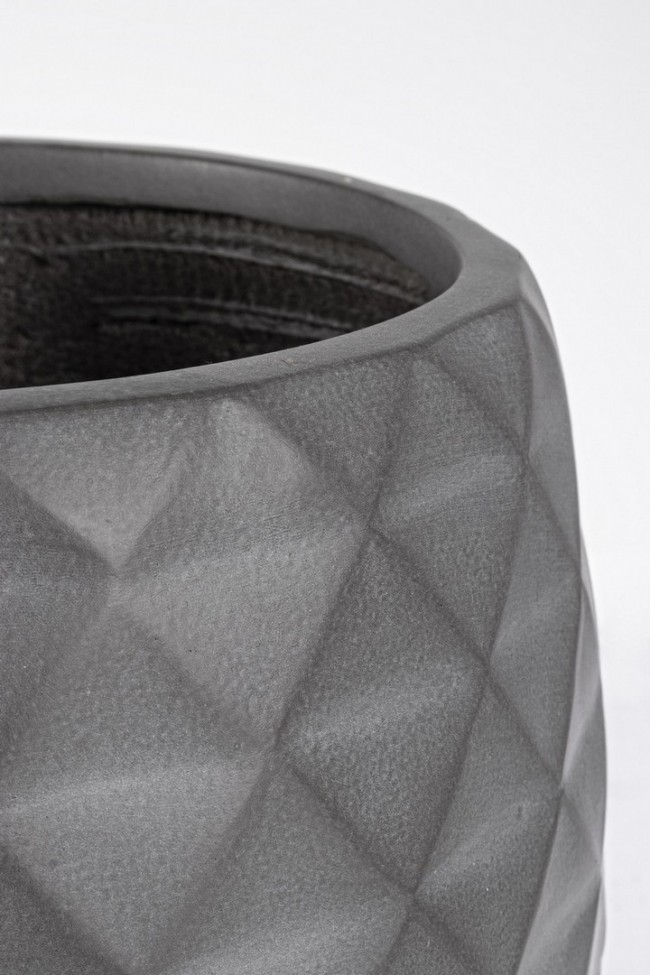 Set2 P.Vaso Pyramid Ciotola Antracite - Samnite