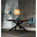 Lampadario moderno metallo ottone lucido cm 35 - Samnite