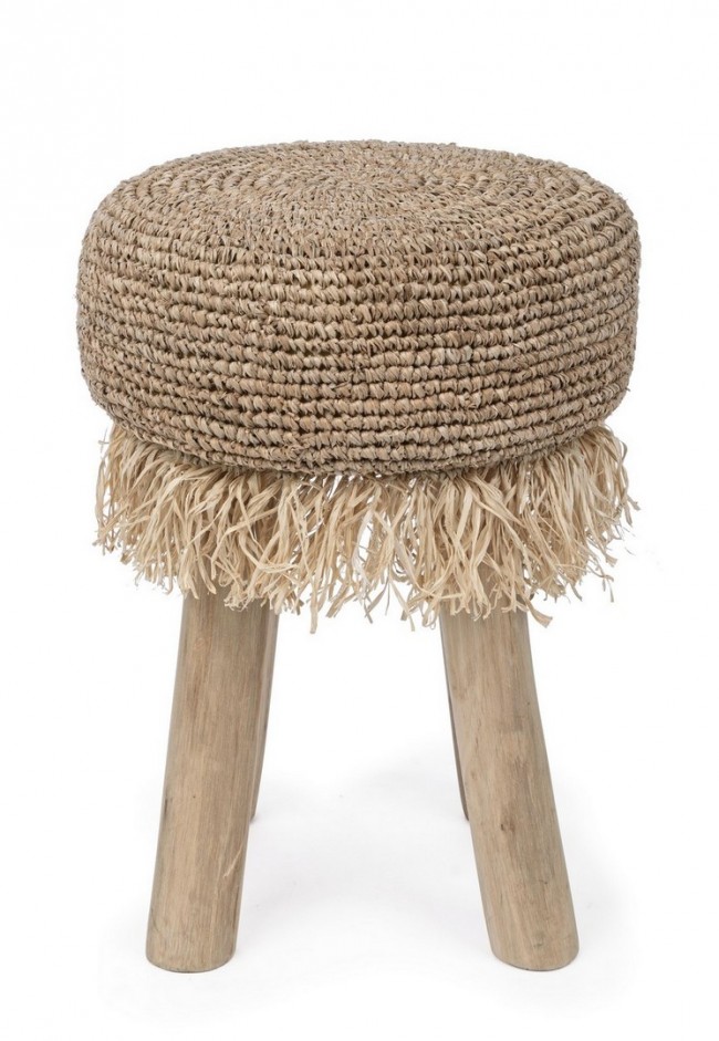 Sgabello Florinda G01 H45   - Samnite