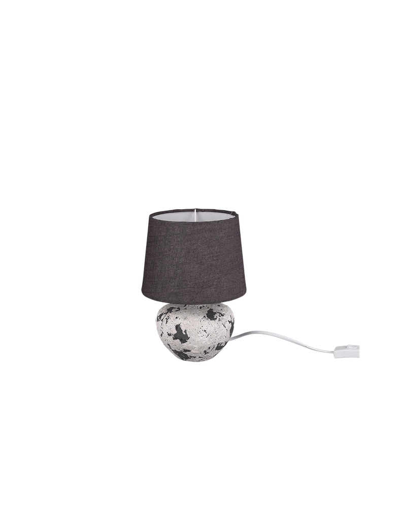 Lumetto Moderno Ceramica Bianca E Grigia Bay Ø18 cm Trio Lighting - Samnite