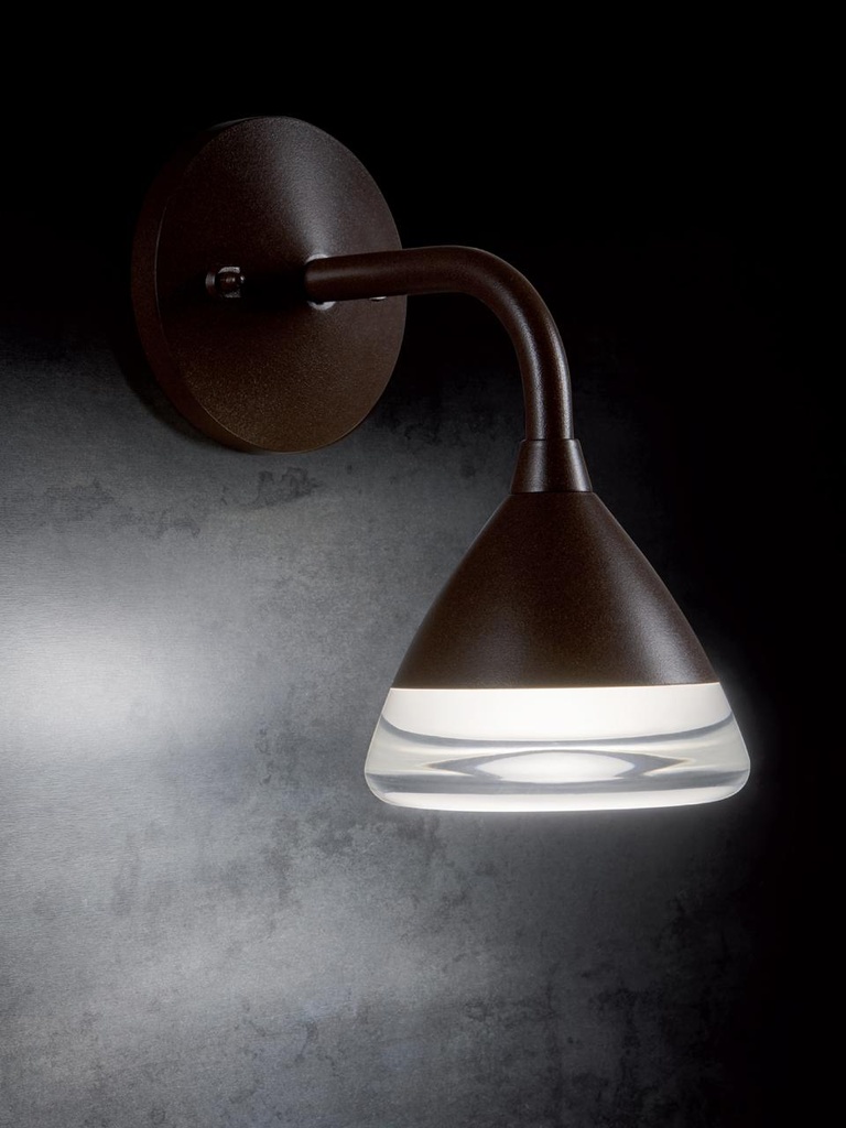 Sospensione in Alluminio Pressofuso con Diffusore in Acrilico - 20W, 1955 Lumen, Luce Naturale tortora - Samnite