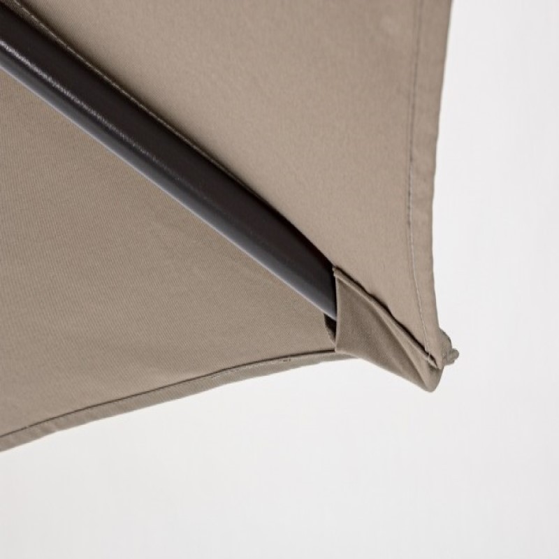 Ombrellone da giardino Tortora KALIFE diametro 300x h242 cm - Samnite