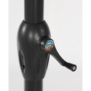 Ombrellone da giardino Tortora KALIFE diametro 300x h242 cm - Samnite