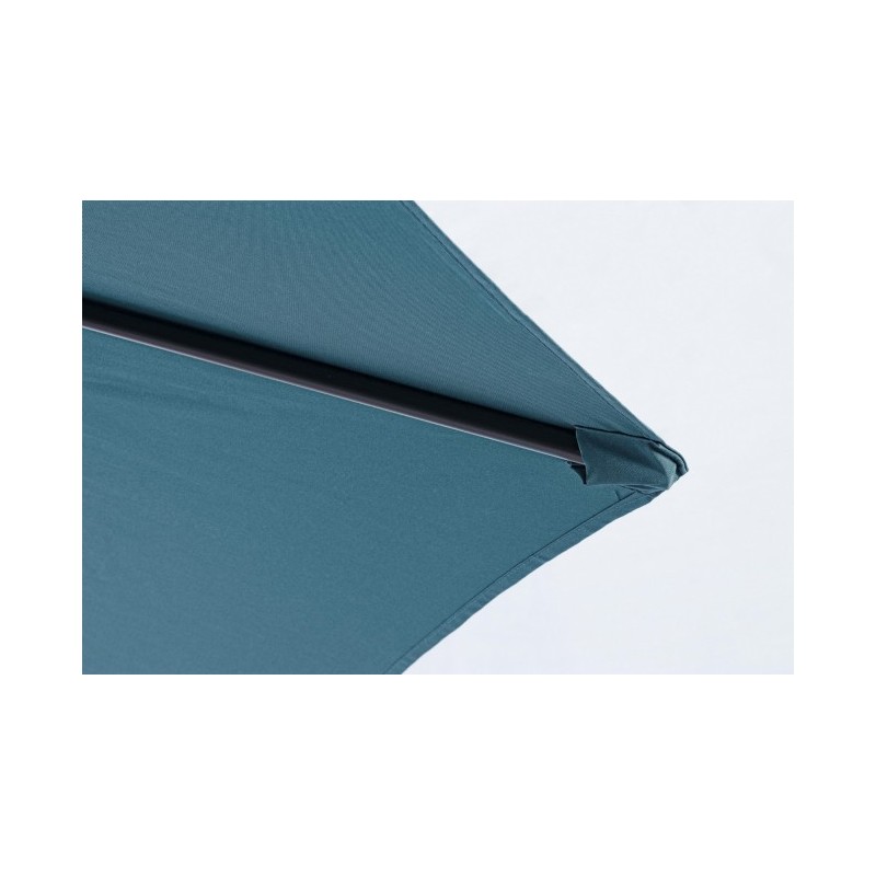 Ombrellone da giardino con braccio a 360°Texas cm 300x h260 Antracite-Pavone - Samnite