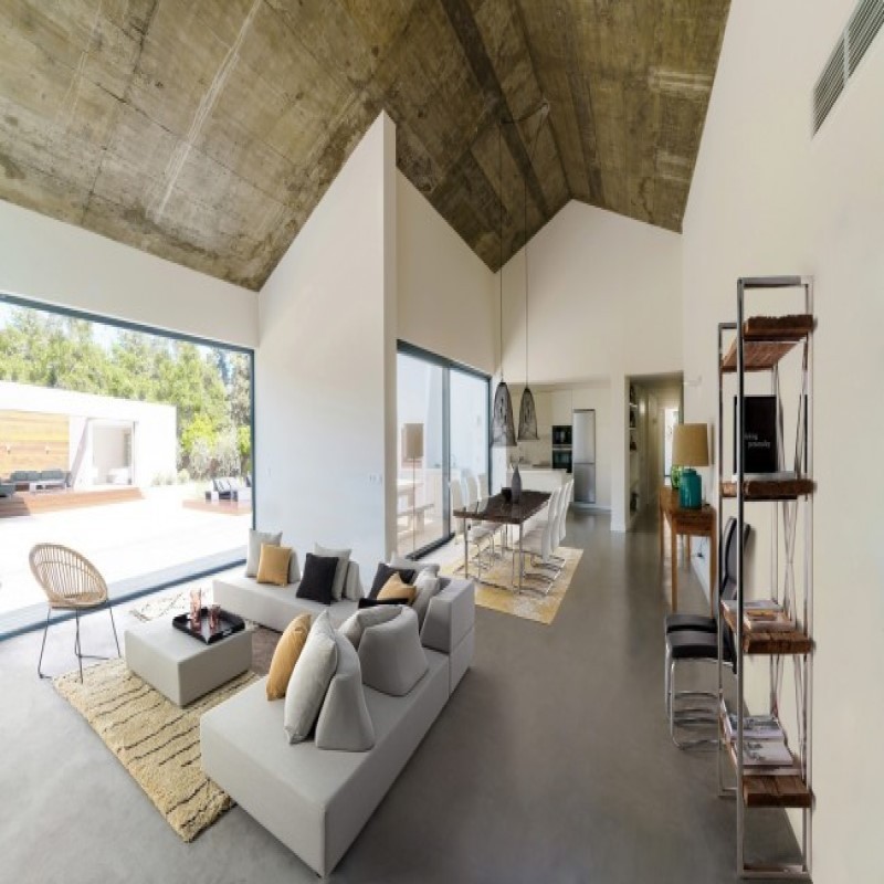 Tappeto Linee Avorio 140x200 in cotone - Samnite