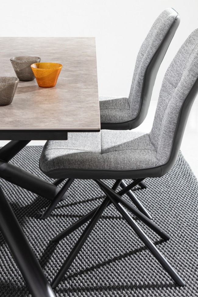 Pannello Vishal Grigio Anticato 80X80   - Samnite