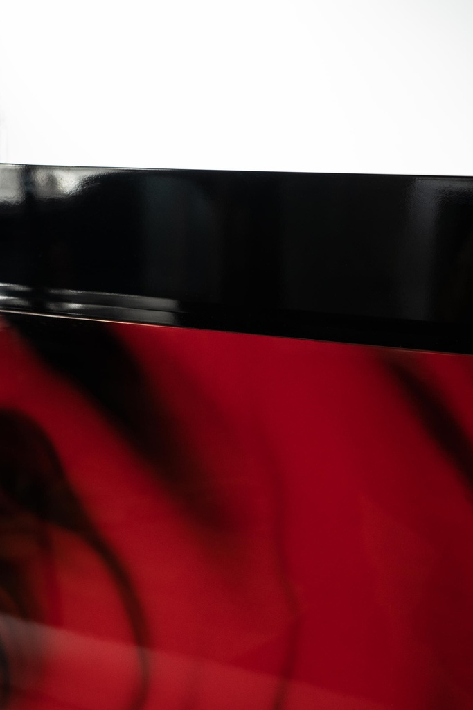 Pannello decorativo con finitura in legno bianco 80x110x4 cm - Samnite