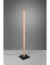 Piantana Bacchetta Legno Vintage Led Touch Bellari Trio Lighting - Samnite