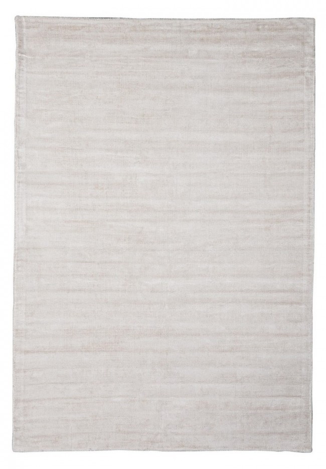 Tappeto in viscosa e cotone design Cottage Beige 160x230 - Samnite