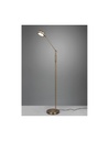 Piantana Touch Led Disco Orientabile Franklin Ottone Invecchiato Trio Lighting - Samnite
