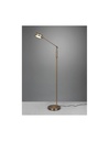Piantana Touch Led Disco Orientabile Franklin Ottone Invecchiato Trio Lighting - Samnite