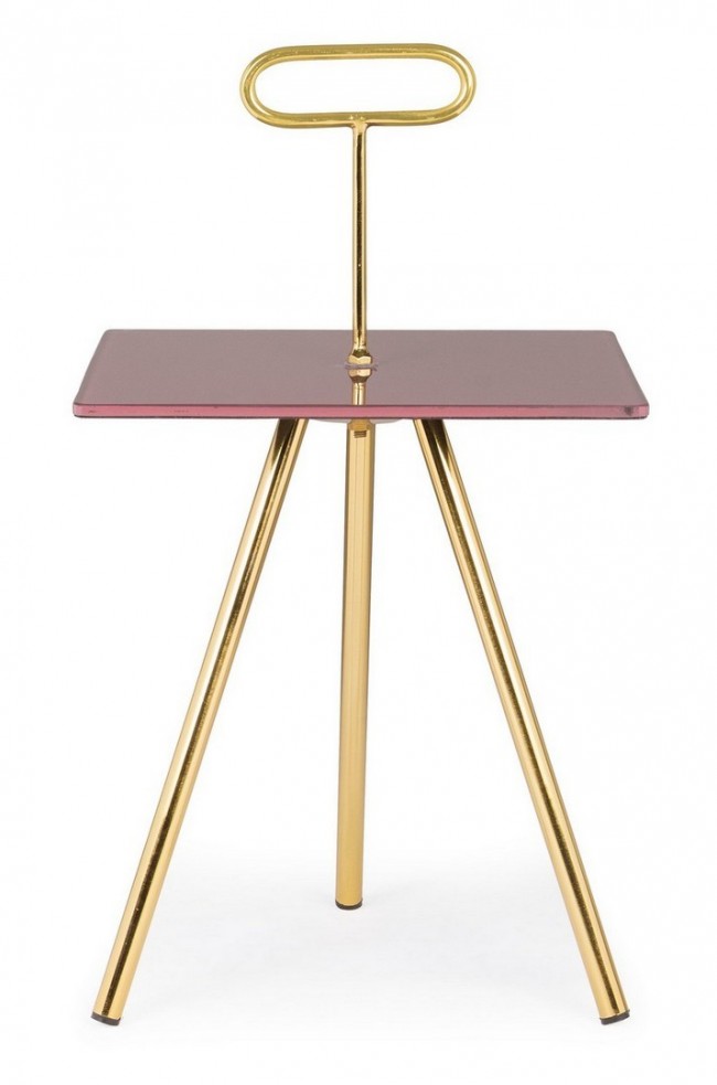 Tavolino Inesh Orchid Qu 35X35   - Samnite