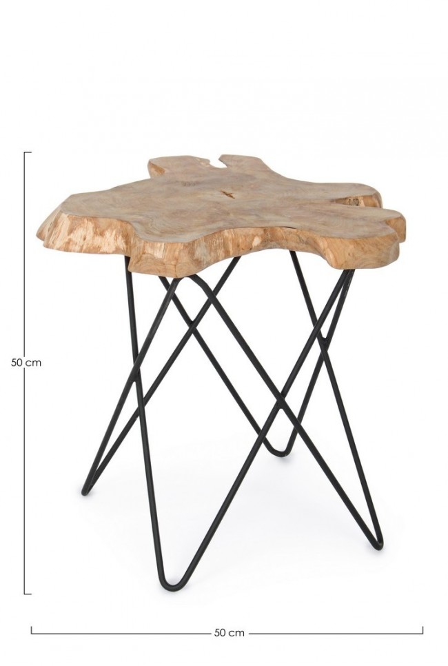 Tavolino Savanna Nero - Samnite