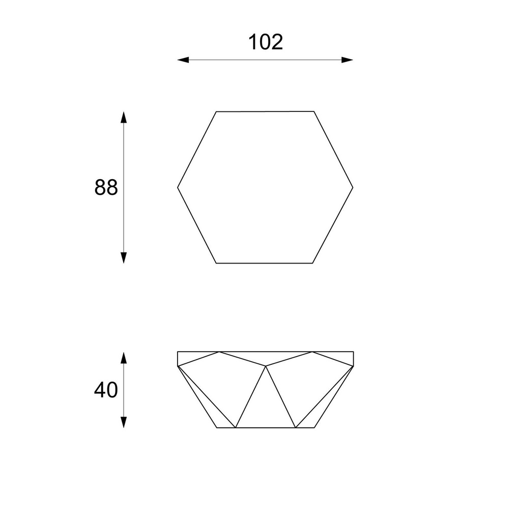 Tavolino in pietra fossile top viola 101040h cm - Samnite