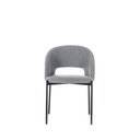 2x Sedia in Tessuto 52cm x 55.5cm H. 78.5cm