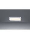 Plafoniera Quadrata Cesar Led Dimmerabile Cromo IP44 30x30 cm Trio Lighting - Samnite