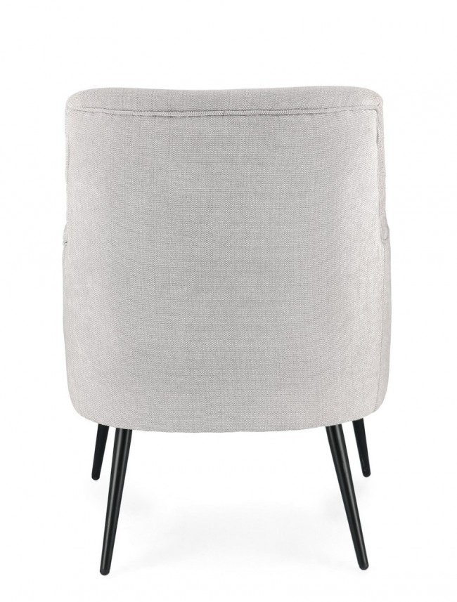 Poltrona Ernestine Grigio Chiaro - Samnite