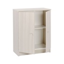 Low multipurpose wardrobe with two doors Eucalipto 62x34x h80 cm