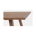 Tavolo da esterno in legno FSC GLASGOW 180x90x h75 cm - Samnite