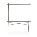 Tavolo espositore industrial rettangolare 98h cm - Samnite