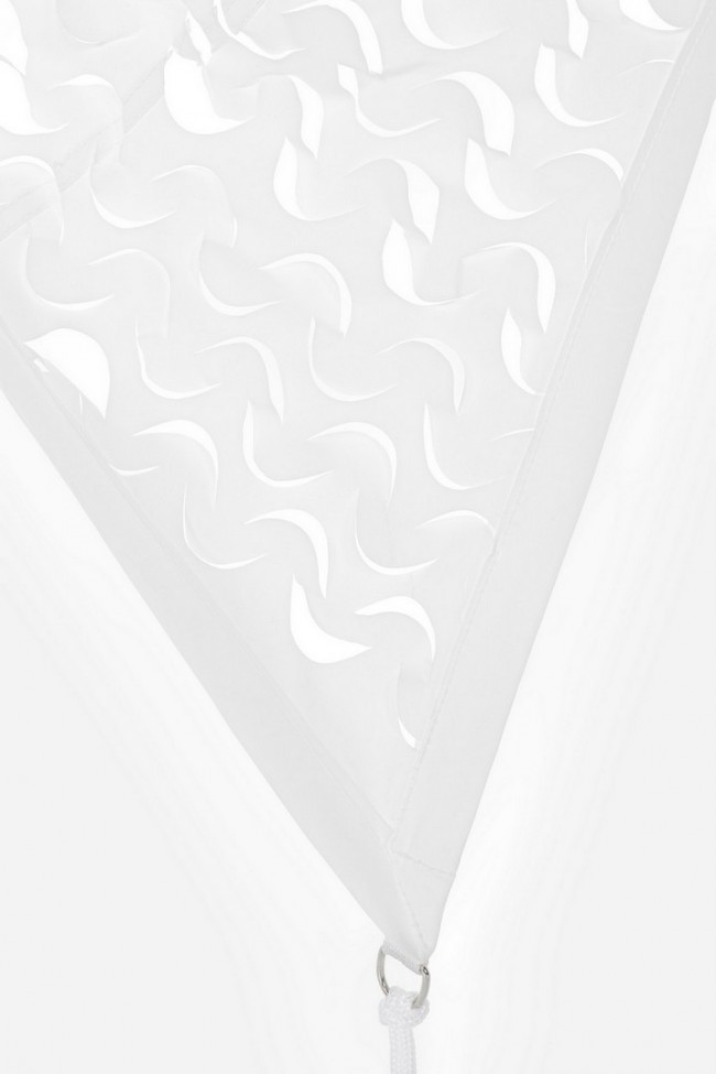 Vela Ombreggiante Moon Bianco3.6X3.6 - Samnite