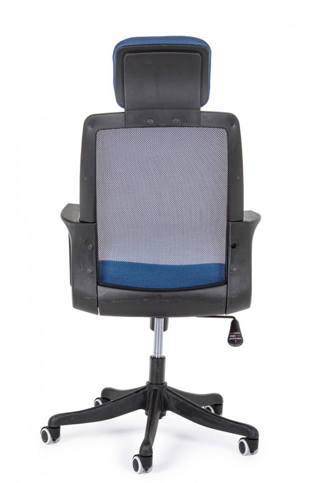 sedia uff. c-br laurent blu - Samnite