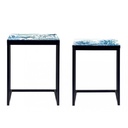 Set due tavolini arredo bizzotto - Samnite