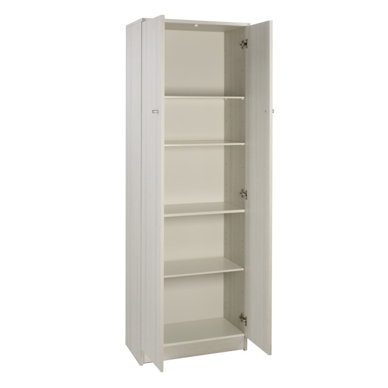 Multipurpose wardrobe with two doors Eucalipto 62x34x h182 cm
