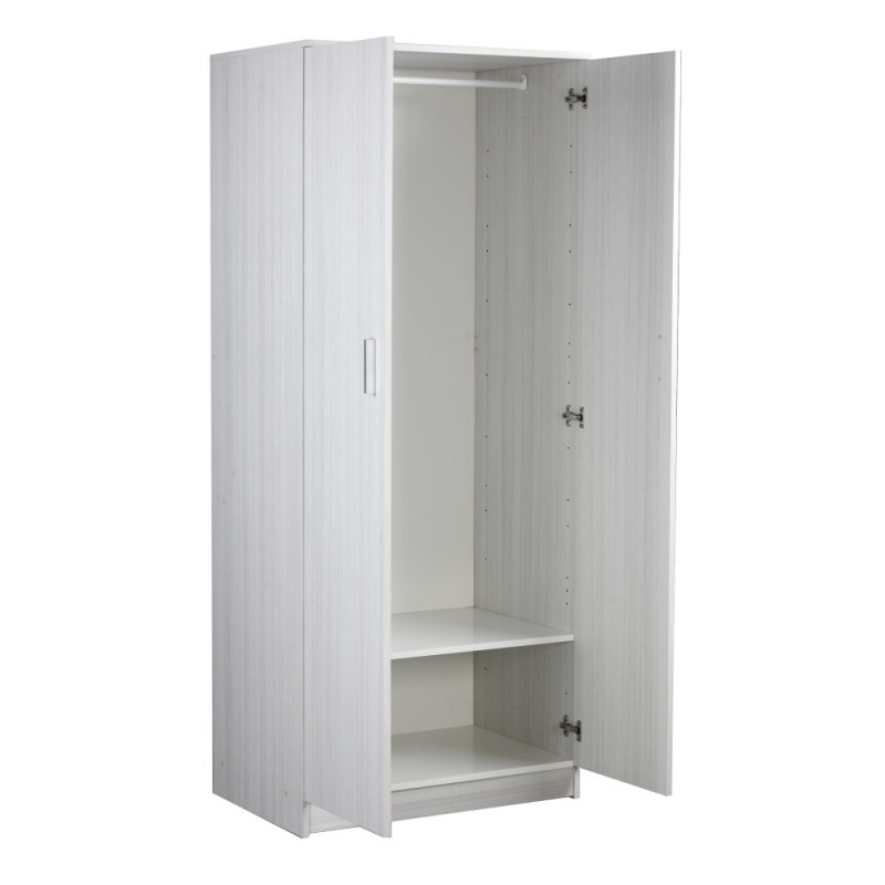 Multipurpose wardrobe with two doors Eucalipto 77x52x h182 cm