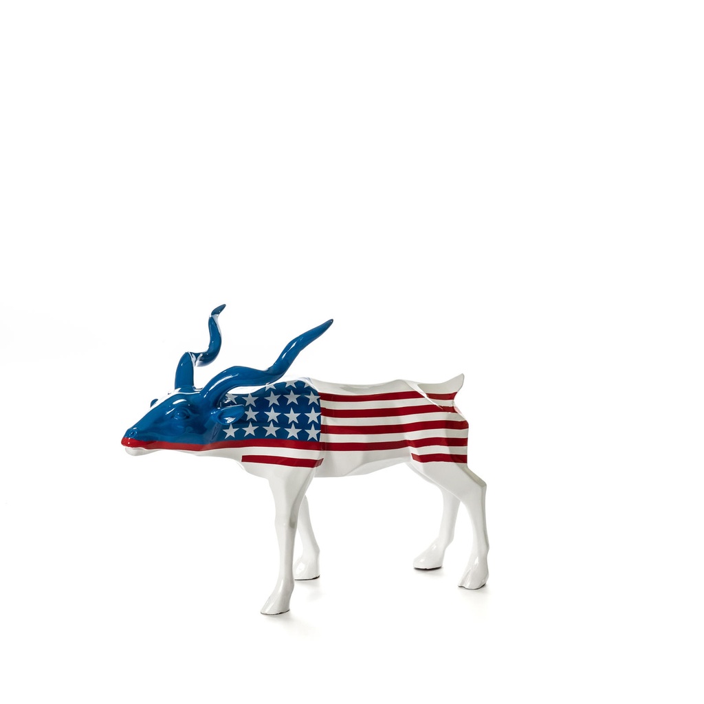 Soprammobile decorativo in poliresina 20x41x33h cm - Samnite