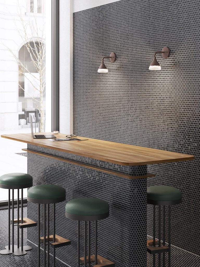 Sospensione in Alluminio Pressofuso con Diffusore in Acrilico - 20W, 1800 Lumen, Luce Calda tortora - Samnite