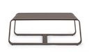 Tavolino coffee in alluminio stile industrial cm 105x62 - Samnite