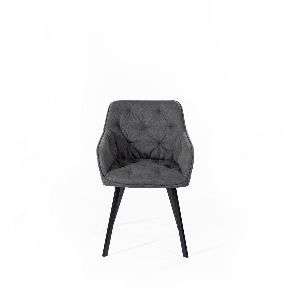 2x Sedia in Tessuto 60cm x 55cm H. 79cm