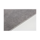 Tavolino per esterno in alluminio Bianco KLEDI LUNAR 120x70x h43 cm - Samnite