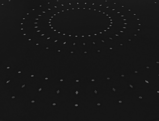 Tavolo Etienne Antracite D70 - Samnite