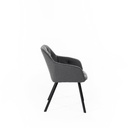 2x Sedia in Tessuto 60cm x 55cm H. 79cm