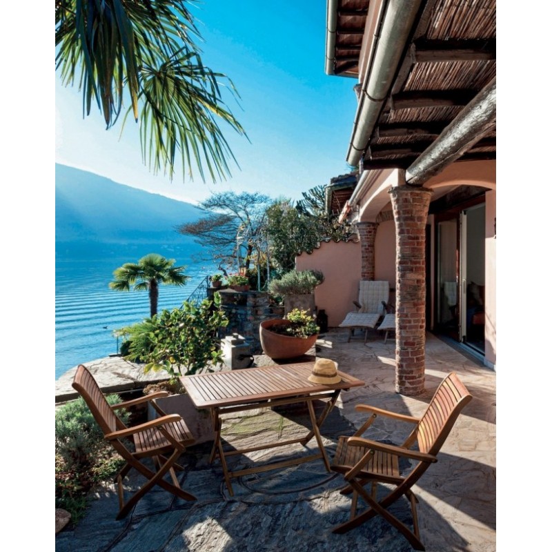 Tavolo da giardino Pieghevole Rettangolare 120x70x h73 cm - Samnite