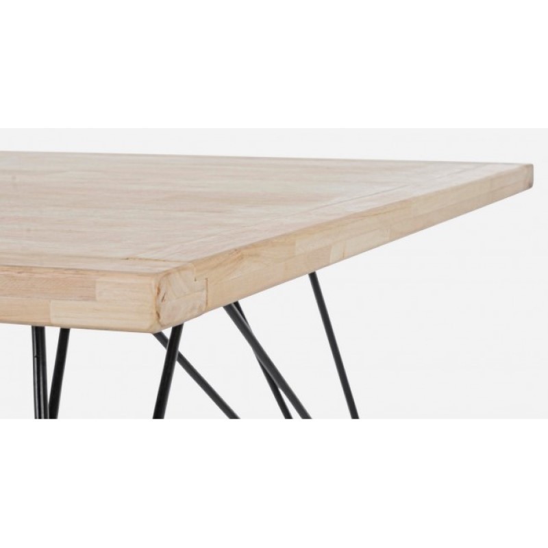 Tavolo design industrial in legno DISTRICT 200x90x h76 cm - Samnite