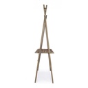 Tavolo espositore industrial rettangolare 98h cm - Samnite