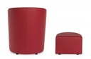 poltrona c-pouf rita rosso - Samnite